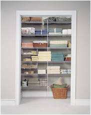 linen closets for storage