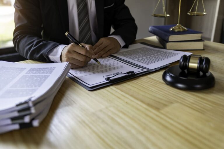 Construction defect statutes paperwork lawyers office