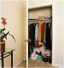 coat closets for storage