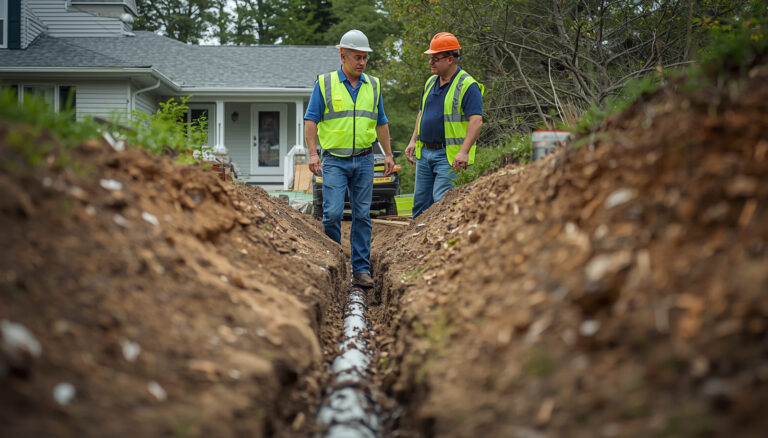 Differing Construction Site Conditions Open Utility Trench