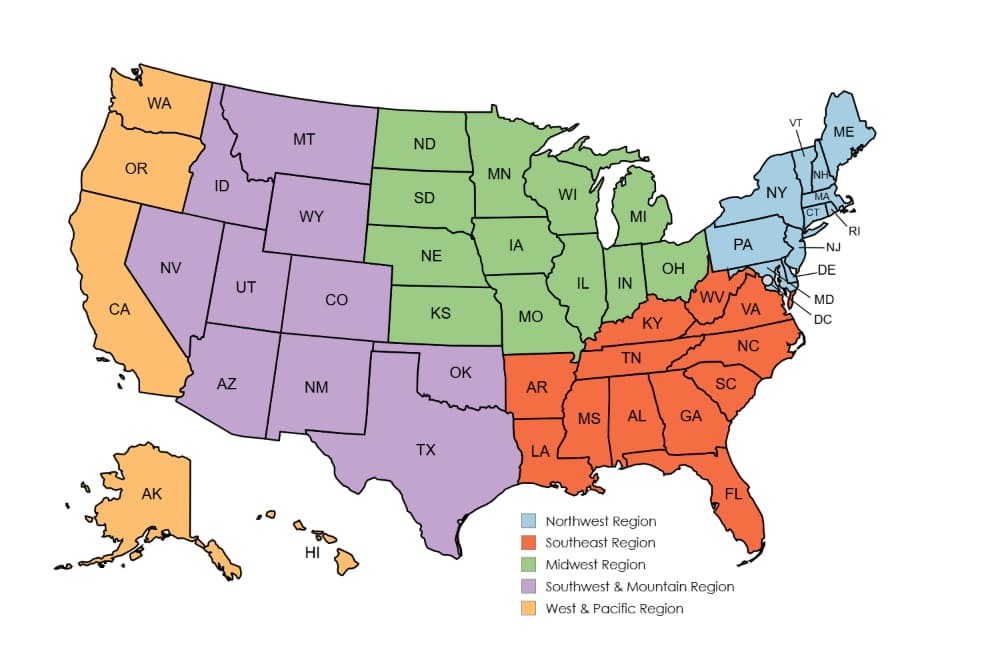 Construction Defect Statutes by Region